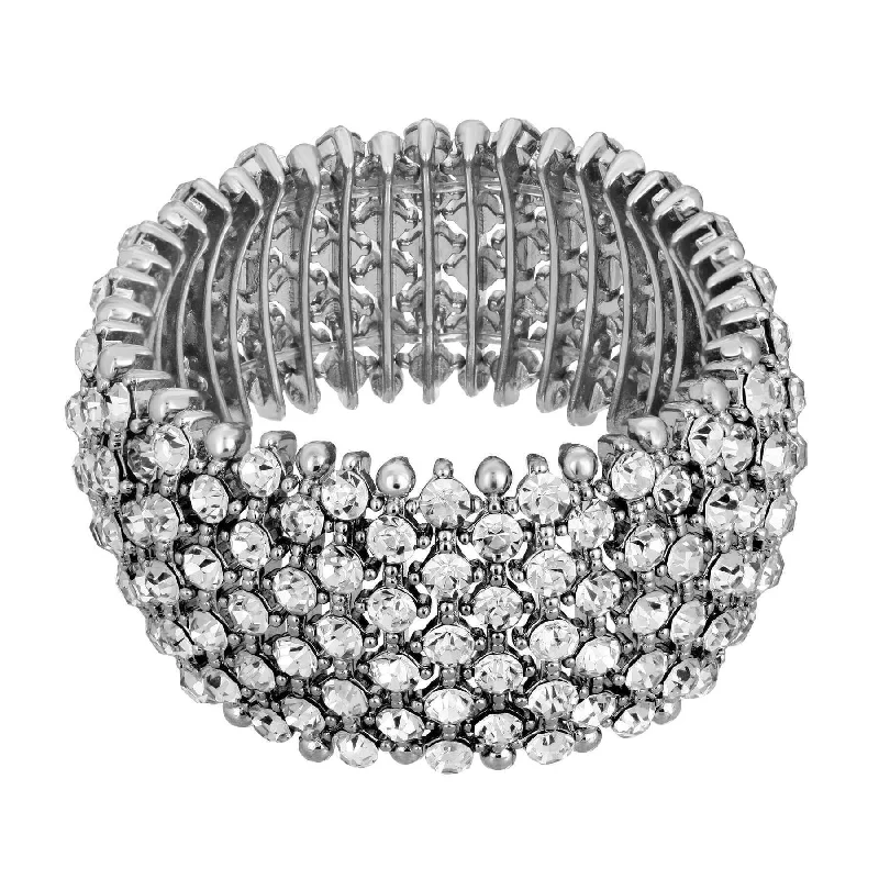 Shine Without Limits – Jewelry Sale Happening Now 1928 Jewelry Radiant Sparkle Stretch Bracelet