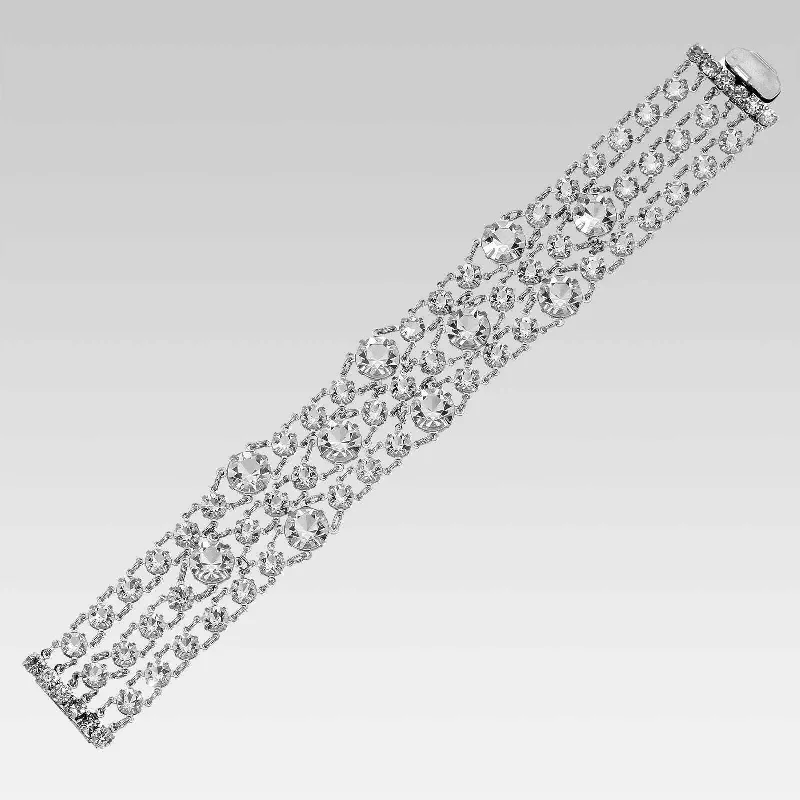 Seasonal Jewelry Deals – Elevate Your Style 1928 Jewelry Austrian Crystal Magnificent Link Bracelet