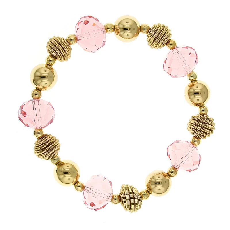 Best Jewelry Sale – Shop Exclusive Designs Now 2028 Jewelry Glistening Crystal Mirage Multi Beaded Stretch Bracelet