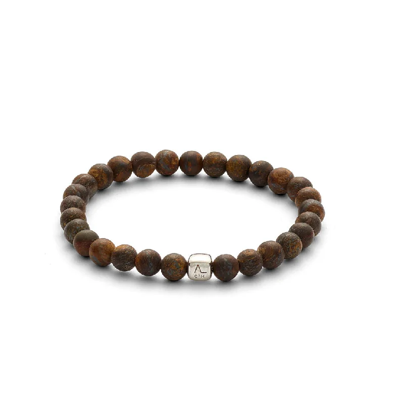 Affordable Luxury Jewelry For Every Occasion ColorUp Grasberg (6mm) Silver Bracelet