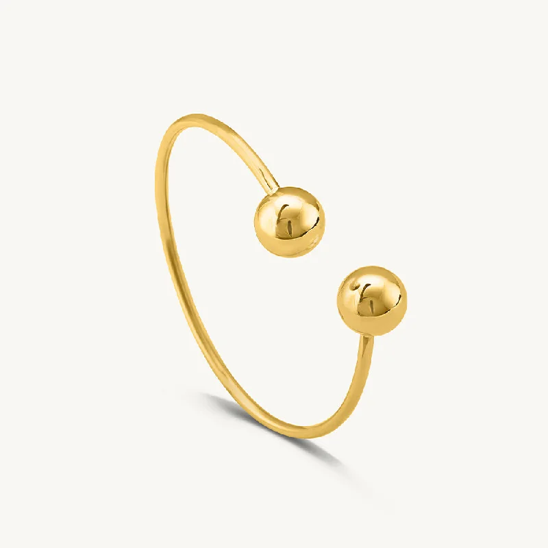Special Sale On Handcrafted Jewelry – Shop Today Ball Cuff Bangle Bracelet