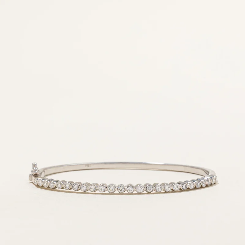 Personalized Jewelry Sale – Unique Pieces At Great Prices Bezel Set Diamond Bracelet | 1.19ctw | 7" |
