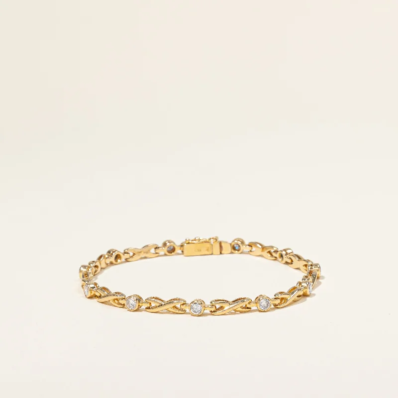 Elegant Jewelry, Exclusive Prices – Shop Now Bezel Set Diamond Bracelet | 1.65ctw | 8" |