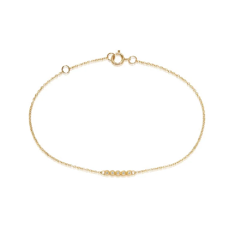 Limited-Stock Jewelry Sale – Shop Before It's Gone My Precious Yellow Gold Bracelet w. Diamonds