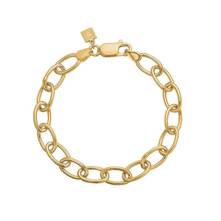 Affordable Elegance – Special Jewelry Sale Now Live Big links 18K Gold Plated Bracelet