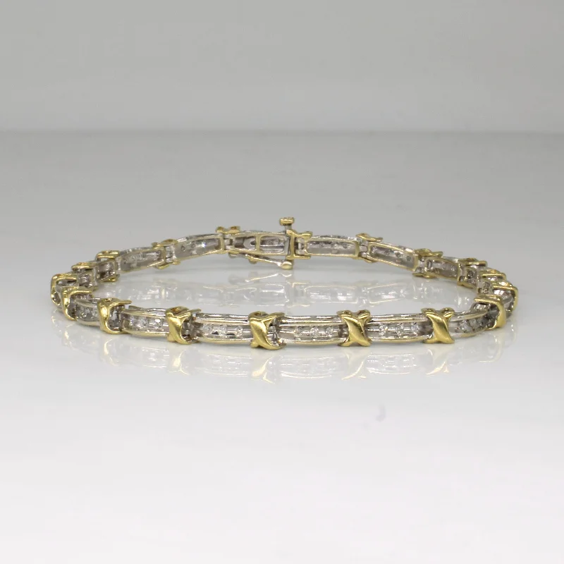 Bestselling Jewelry At Special Promotional Rates Channel Set Diamond Bracelet | 0.16ctw | 7.5" |