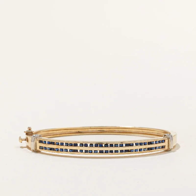 Glamorous Jewelry, Glamorous Deals – Shop Now Channel Set Sapphire Bracelet | 1.50ctw | 6.5" |