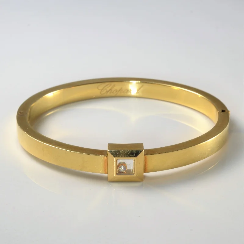 Exclusive Online Jewelry Sale – Don't Wait Chopard' Happy Diamonds Icons Box Bangle | 0.03ct | SZ 6.5" |