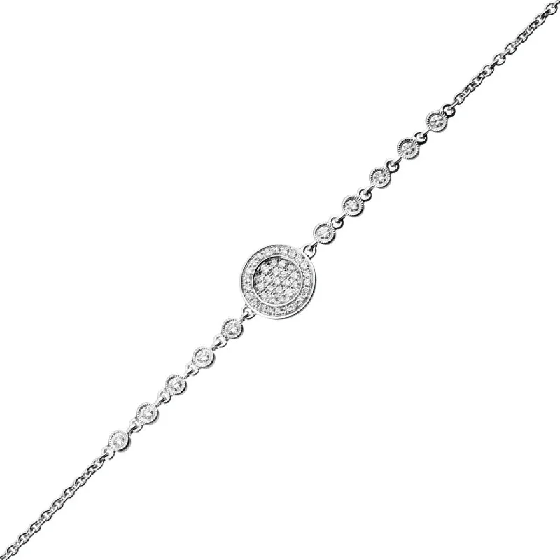 The Biggest Jewelry Sale Of The Year Is Here Globe Small 18K Gold, Rosegold or Whitegold Bracelet w. Diamonds