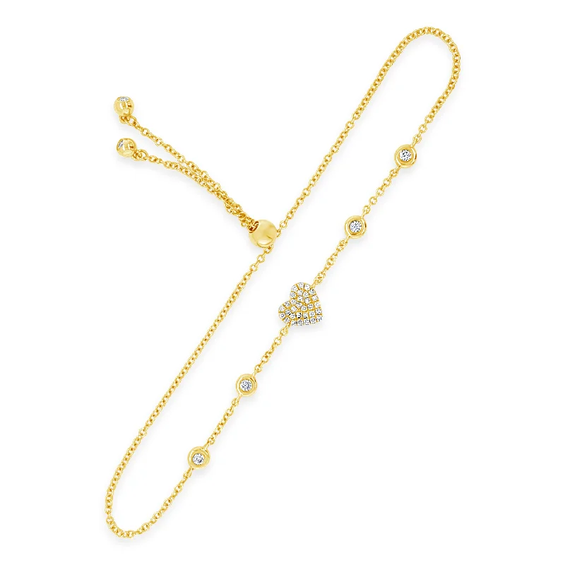 Holiday Jewelry Sale – Perfect Gifts At The Best Prices Diamond Adjustable Heart Bracelet
