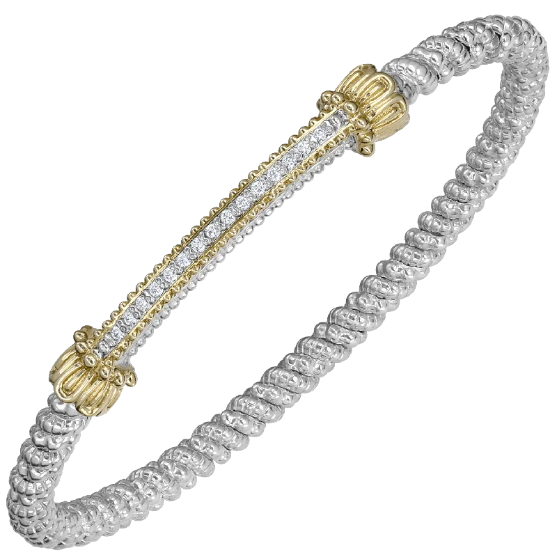 Elevate Your Jewelry Collection With Limited-Time Savings Diamond Bar Bangle Bracelet