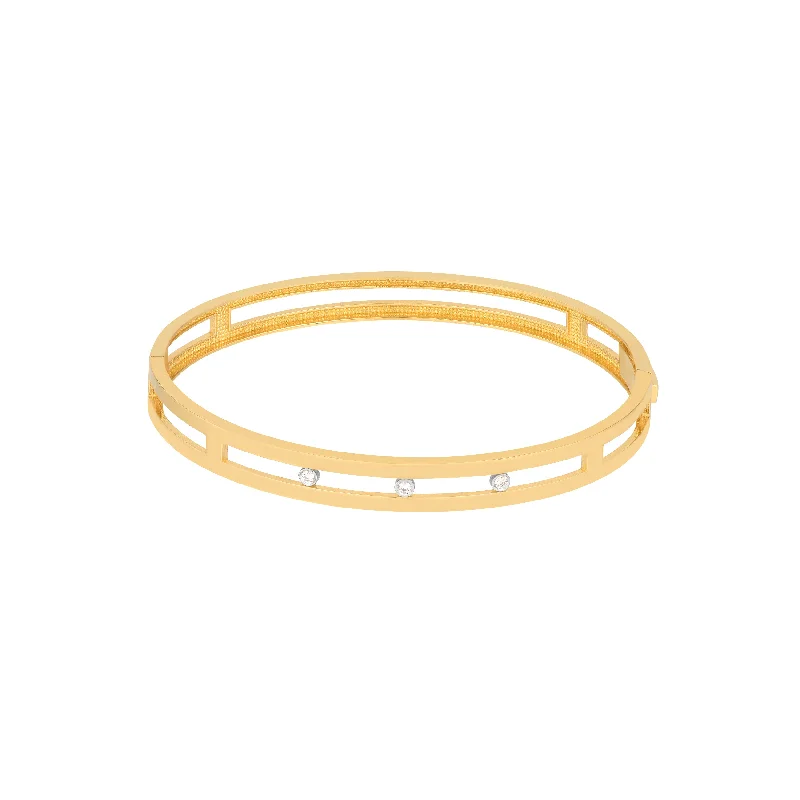 Bestselling Jewelry At Special Promotional Rates Diamond Bezel Open Bangle