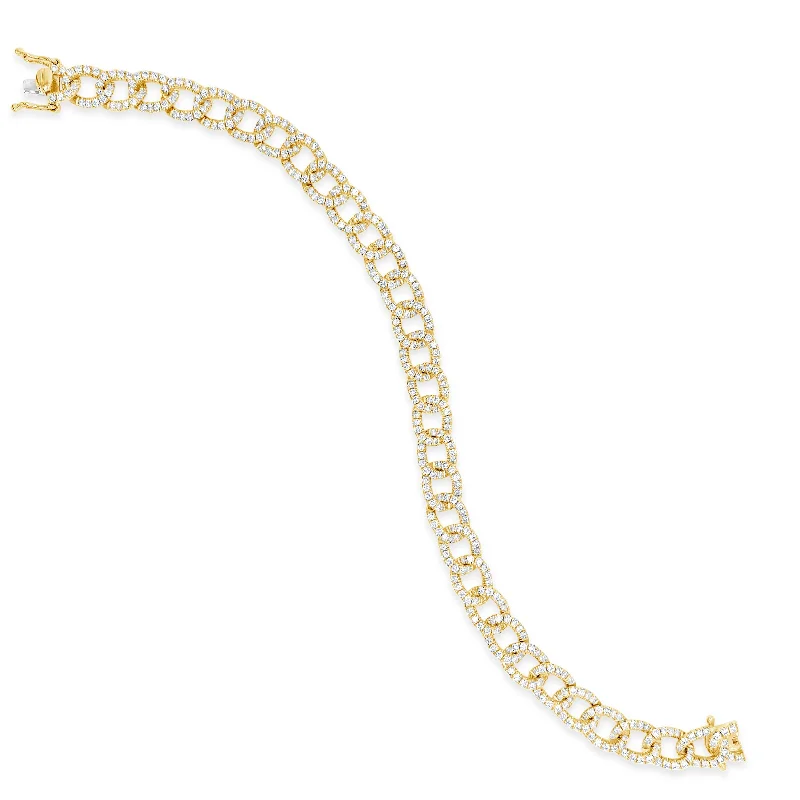 Seasonal Jewelry Deals – Elevate Your Style Diamond Cuban Link Bracelet