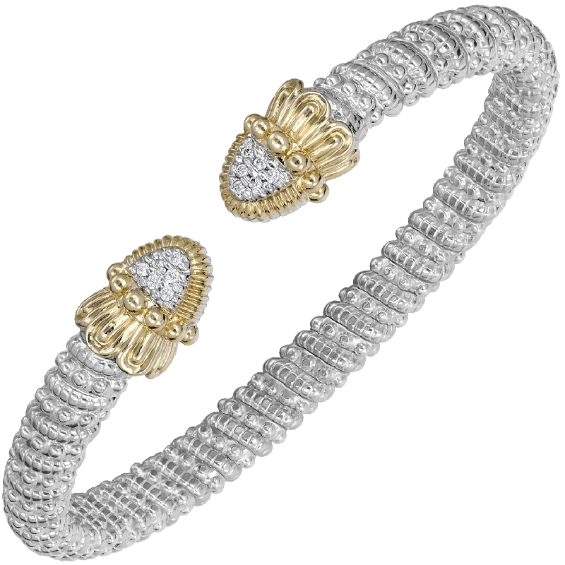 Customized Silver Jewelry For Unique Style Diamond Cuff Bangle Bracelet