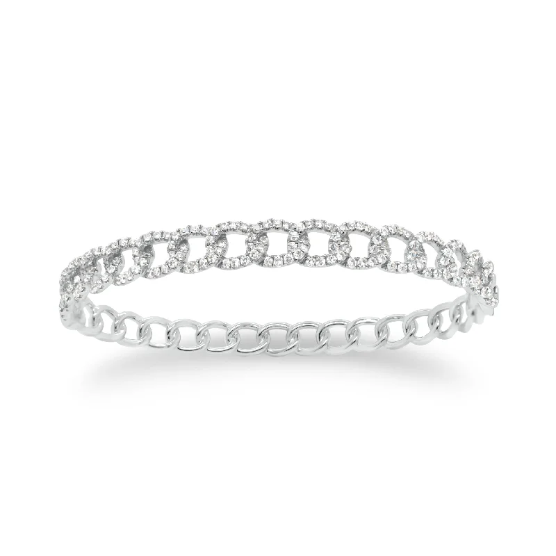 Grab Your Favorite Jewelry At The Lowest Prices Diamond Chain Bangle Bracelet