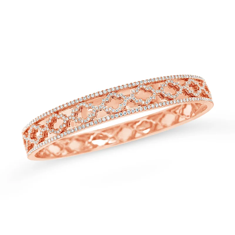 Best Jewelry Deals – Premium Quality At Exclusive Discounts Diamond Quatrefoil Bangle
