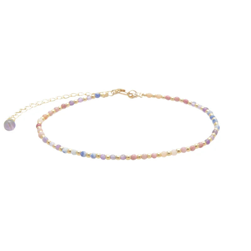 Elegant Rose Gold Jewelry For A Stylish Touch Energy Healer Healing 2mm Anklet