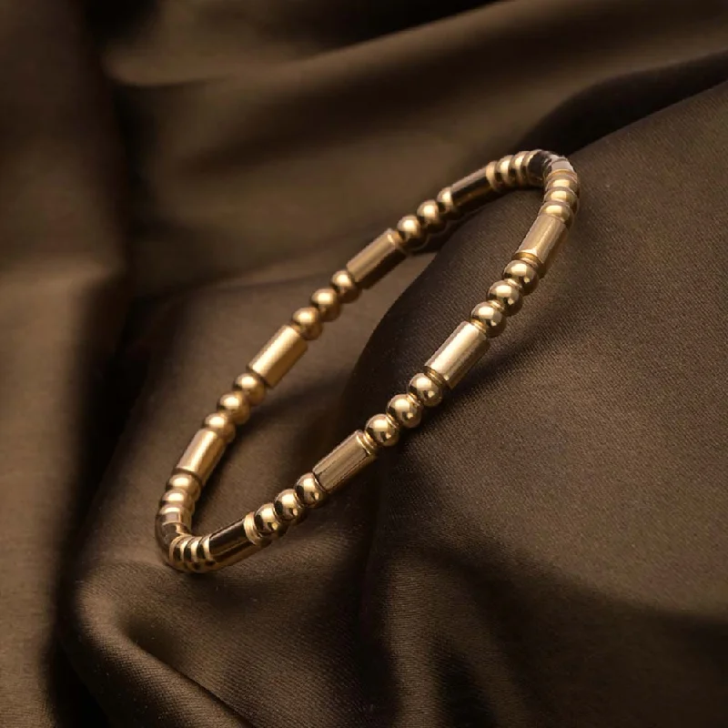 Flash Sale On Exquisite Jewelry – Don't Miss Out Golden Stream Bangle Bracelet