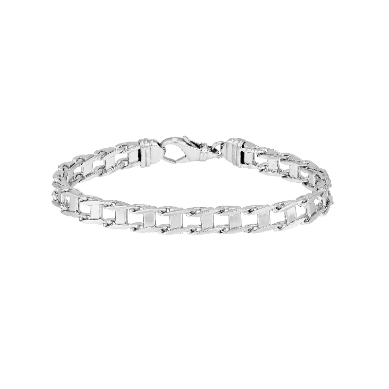 Versatile Layering Jewelry For Effortless Chic Handmade Railroad Link Bracelet