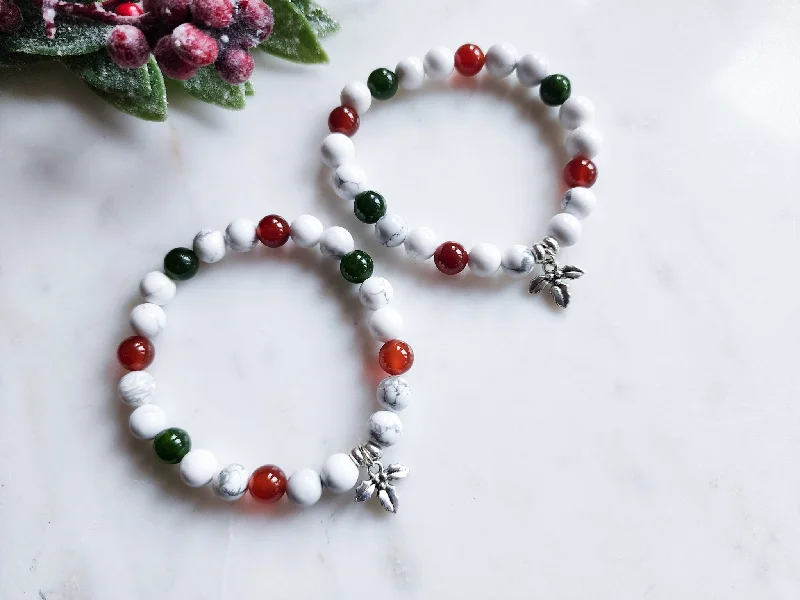 Shop High-Quality Jewelry At Jaw-Dropping Discounts Holiday Collection || Howlite, Nephrite Jade & Carnelian || Reiki Infused
