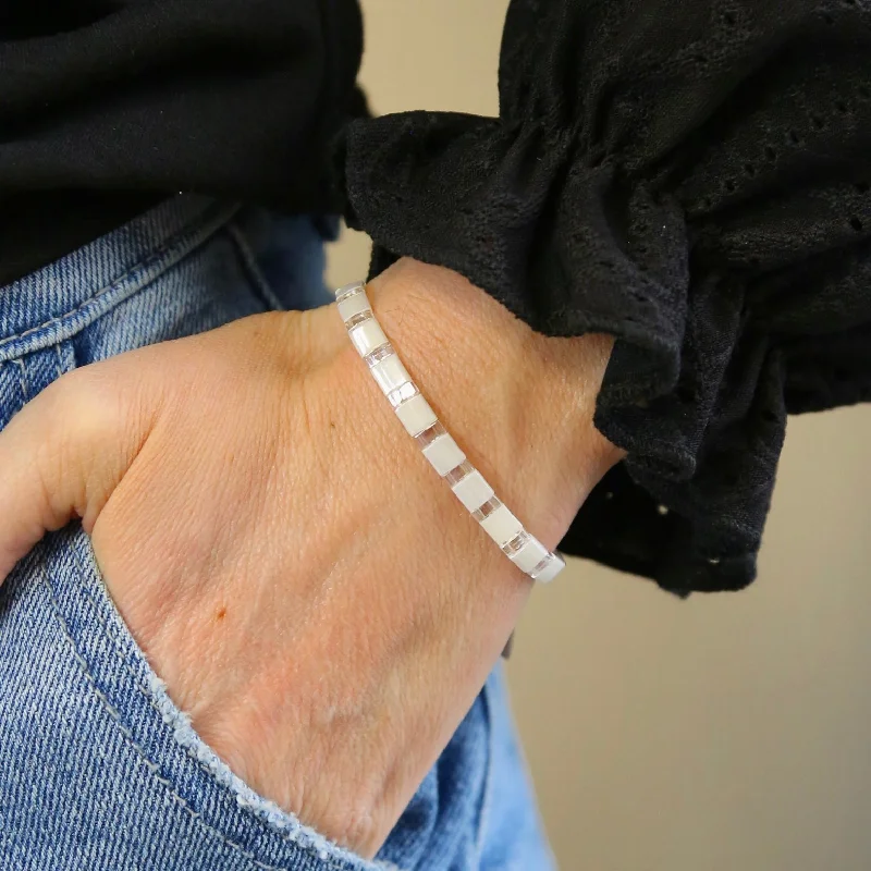 Bohemian-Inspired Jewelry For Free-Spirited Fashion INFINITY - Tila Bead Bracelet | Single