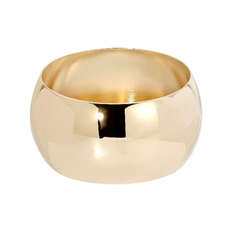 Flash Sale On Elegant Jewelry – Don't Miss Out Large Domed Bangle