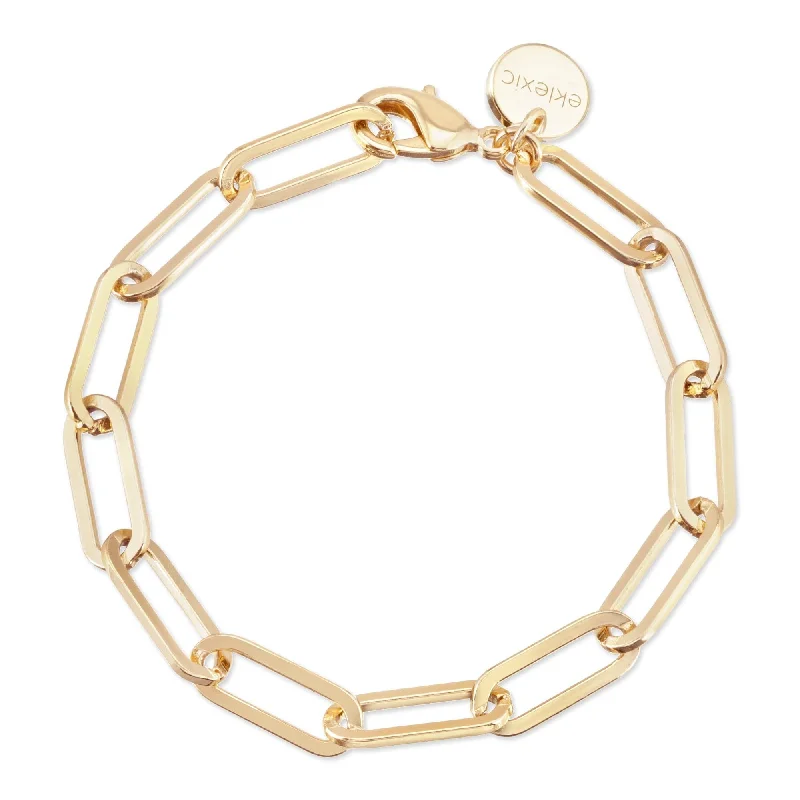 Best Jewelry Sale – Shop Exclusive Designs Now Large Elongated Link Chain Bracelet