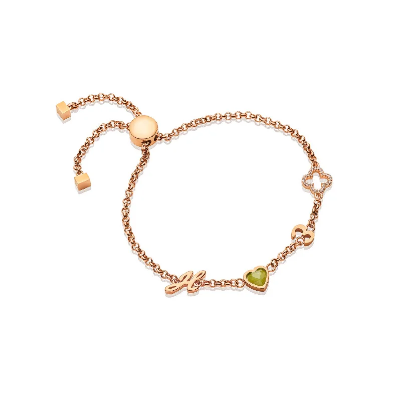 Discover Unique Jewelry With Special Limited-Time Offers Made Mine Charm Bracelet (Rose Gold)