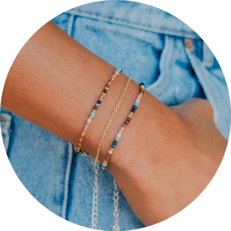 Timeless Beauty, Unbeatable Deals – Jewelry Sale On Master Healer 2mm Layered Bracelet Stack