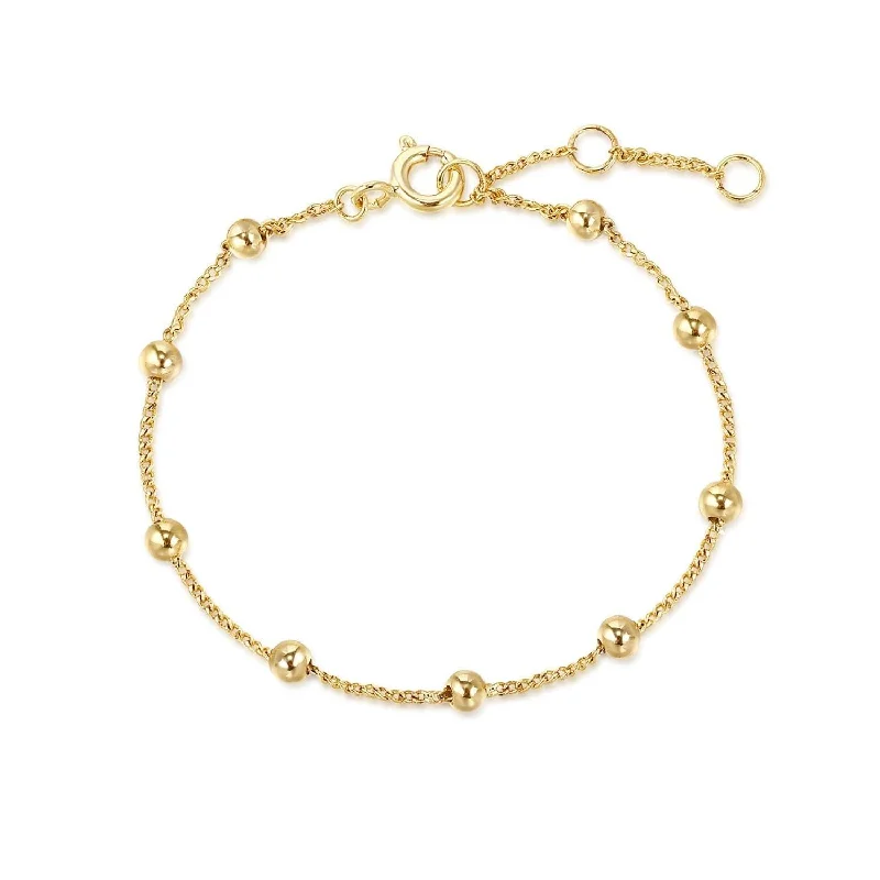 Your Perfect Accessory Now At The Best Price Micro Bead & Chain Bracelet
