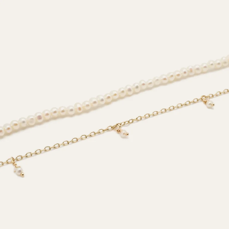 Exclusive Jewelry Sale – Limited-Time Discounts Pearl Shaker Bracelet Stack