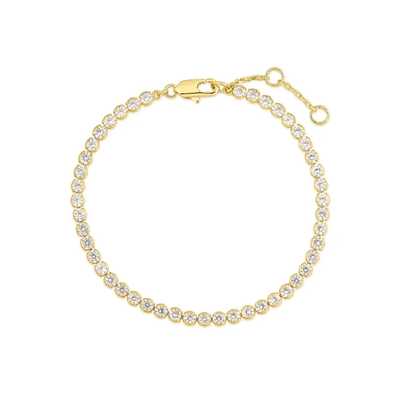 Luxury Meets Affordability – Jewelry Sale Now Live Round Cz Tennis Bracelet