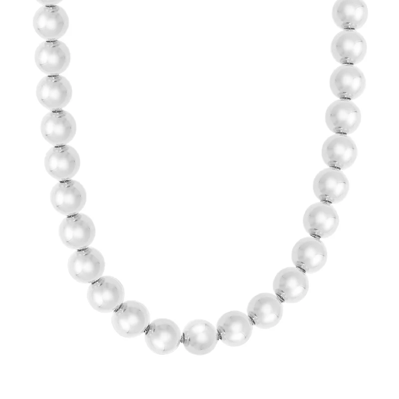 Luxury Jewelry Sale – Sparkle For Less Silver Bold Bead Bracelet
