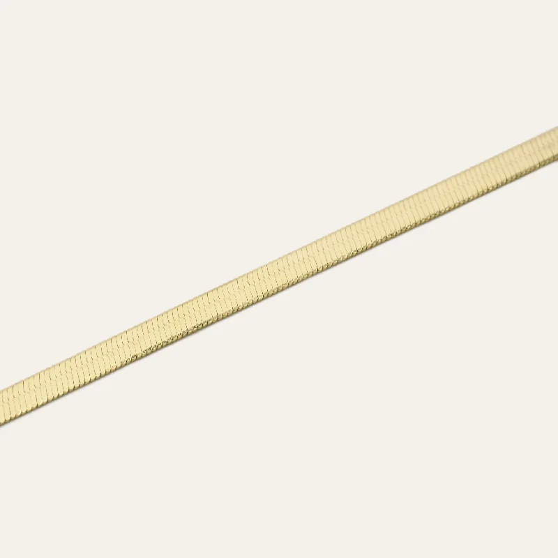Buy More, Save More On Stunning Jewelry Designs Slim Herringbone Bracelet
