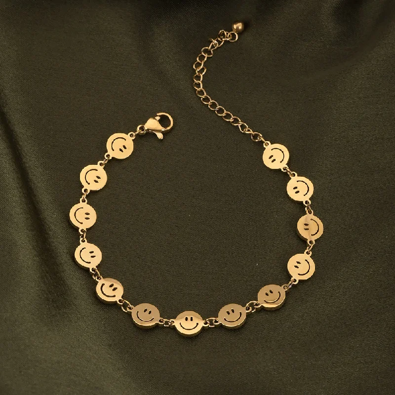 Exclusive Gemstone Jewelry Markdowns – Shop Now Smile Gold Chain Bracelet