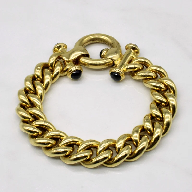 Exclusive Jewelry Sale Event – Shop Now 18k Yellow Gold Star Sapphire Bracelet | 5.00ctw | 8" |
