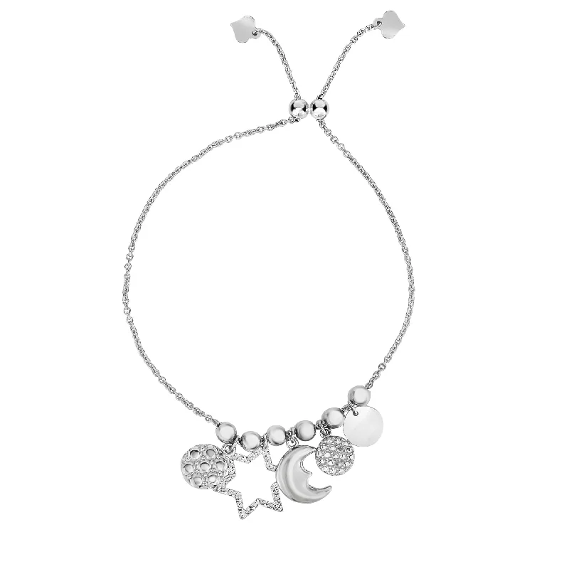 High-Quality Jewelry At A Fraction Of The Cost Sterling Silver Celestial Friendship Bracelet