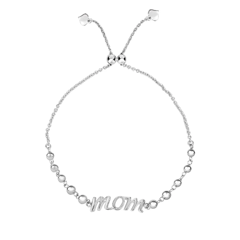 Affordable Luxury Jewelry For Every Occasion Sterling Silver Mom Friendship Bracelet