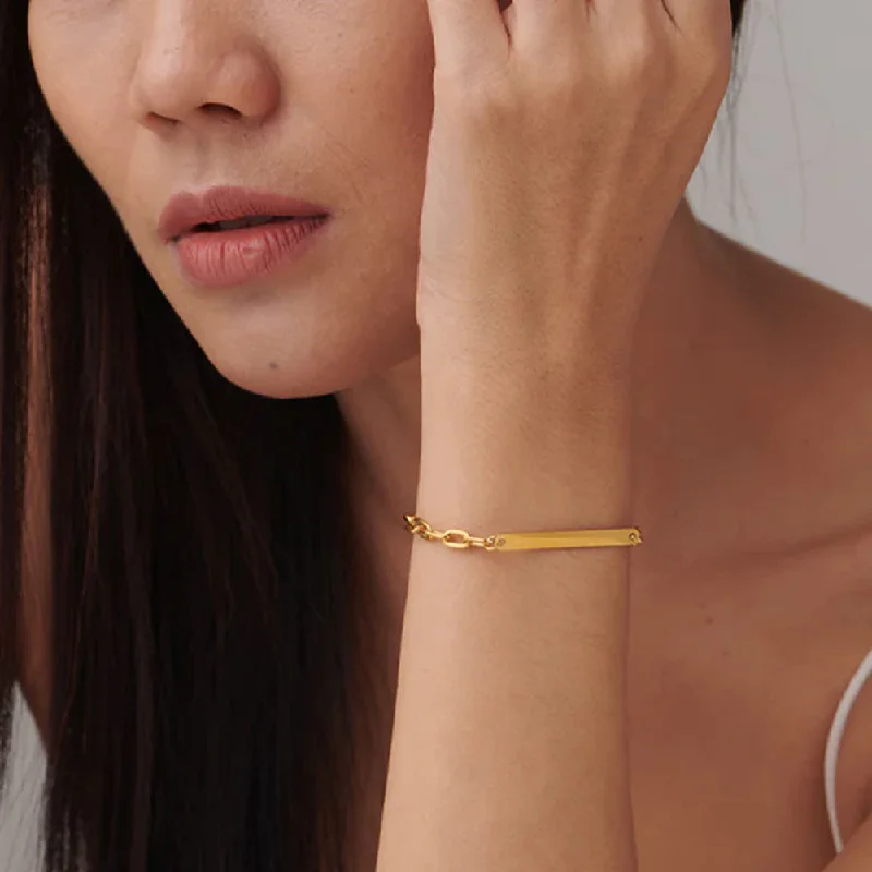 Accessorize For Less – Luxury Jewelry At Affordable Prices Thin Bar Bracelet