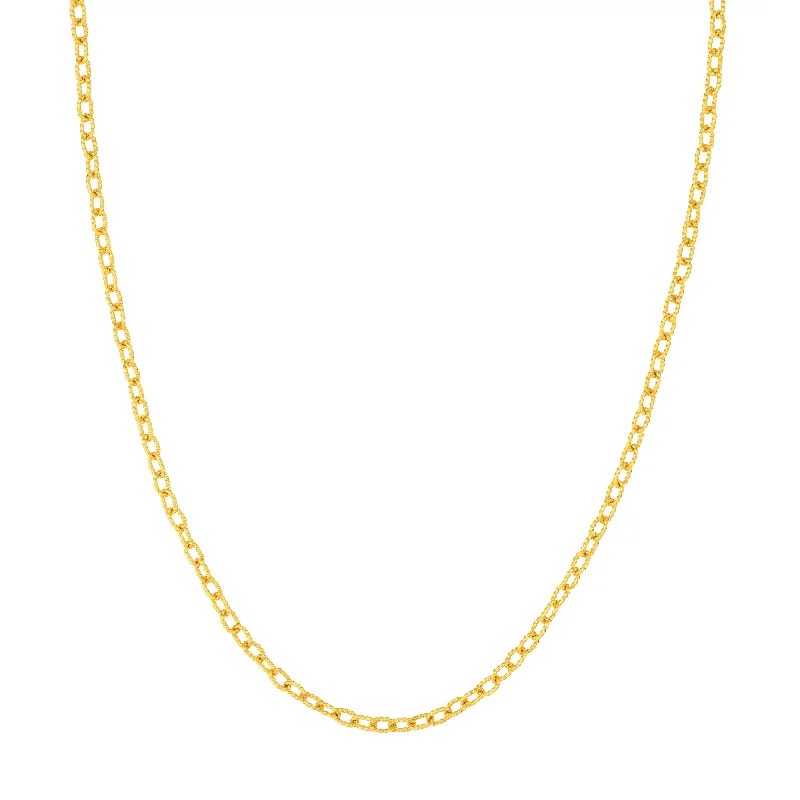 Trending Jewelry Now Available At Exclusive Prices Twisted Forzentina Chain with Lobster Lock