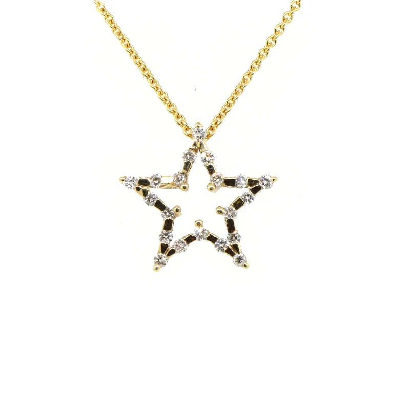 Don't Miss Out On Bestselling Jewelry At Special Prices 14 kt Yellow Gold Diamond Star Pendant - Chain not included