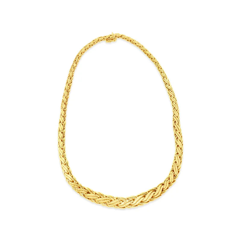 Shop Stylish Jewelry Now And Save Big Tiffany & Co. Byzantine Weave Necklace