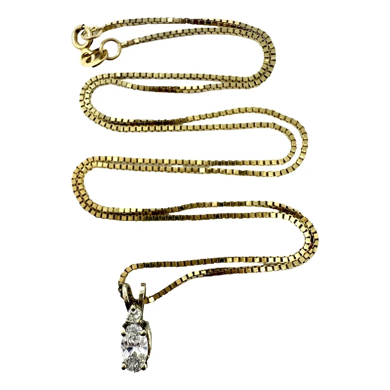 Special Jewelry Deals – Upgrade Your Collection 14K Gold Necklace with Diamond Pendant