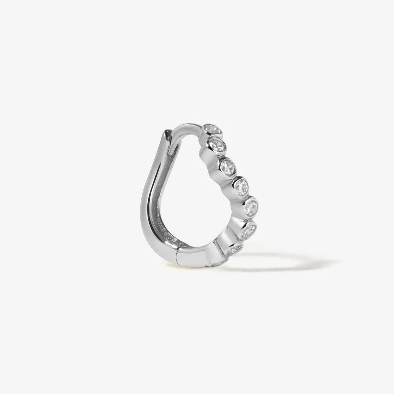 The Perfect Jewelry Piece At The Perfect Price Alfred diamond hoop piercing