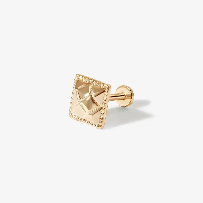 Sparkle For Less – Shop Our Limited-Time Jewelry Deals Bardot square quilted piercing