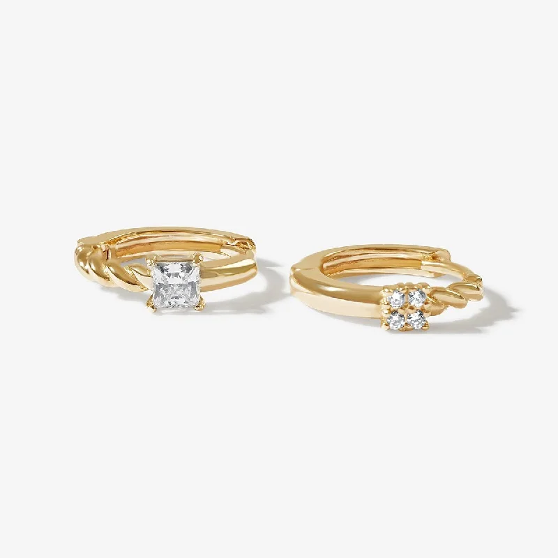 Fashion-Forward Jewelry At Exclusive Discounts Bernado huggie earrings