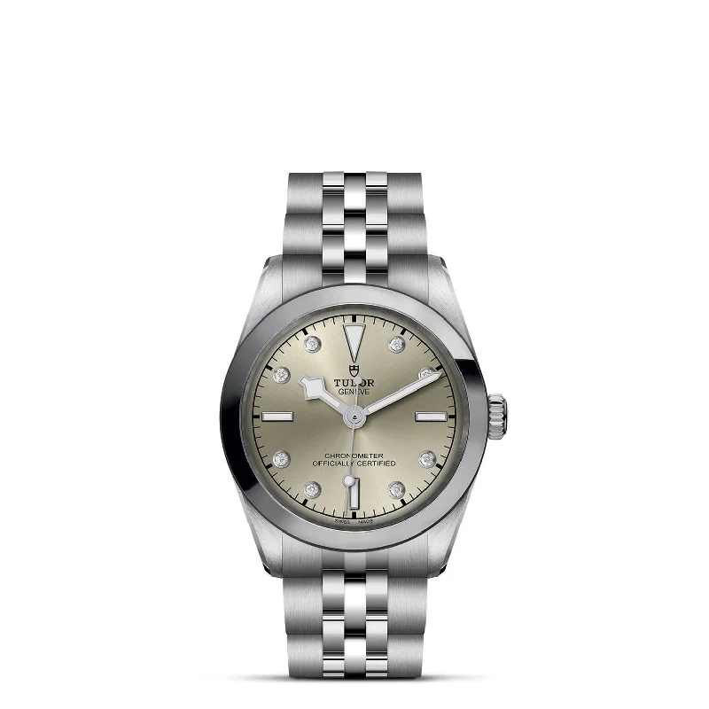 Customized Silver Jewelry For Unique Style TUDOR Black Bay 31/36/39/41 31Mm Steel Case - M79600-0006