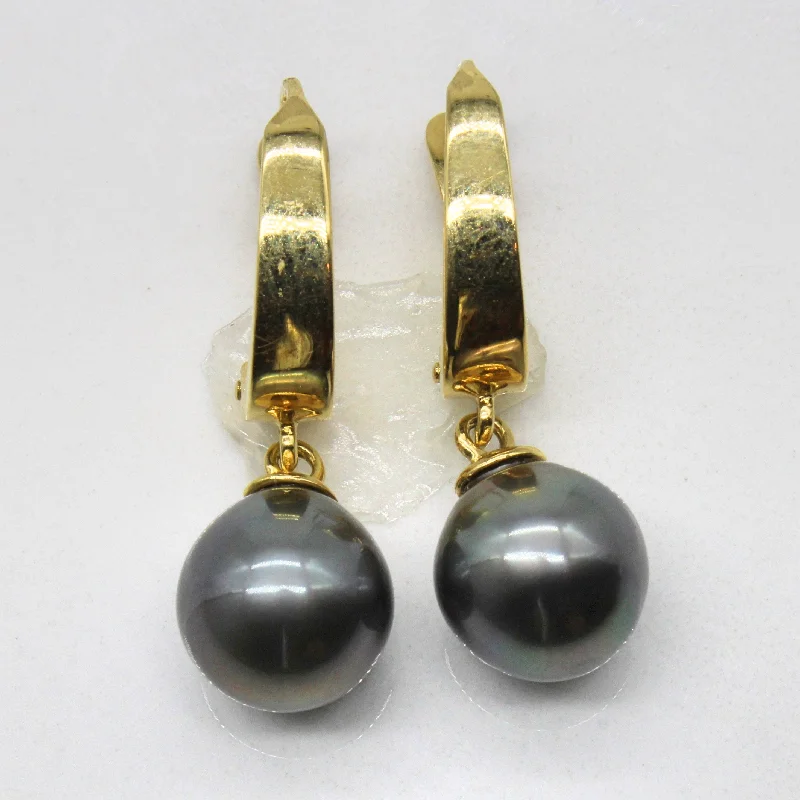 Shop Elegant Jewelry At Unbeatable Prices Black Pearl Drop Earrings