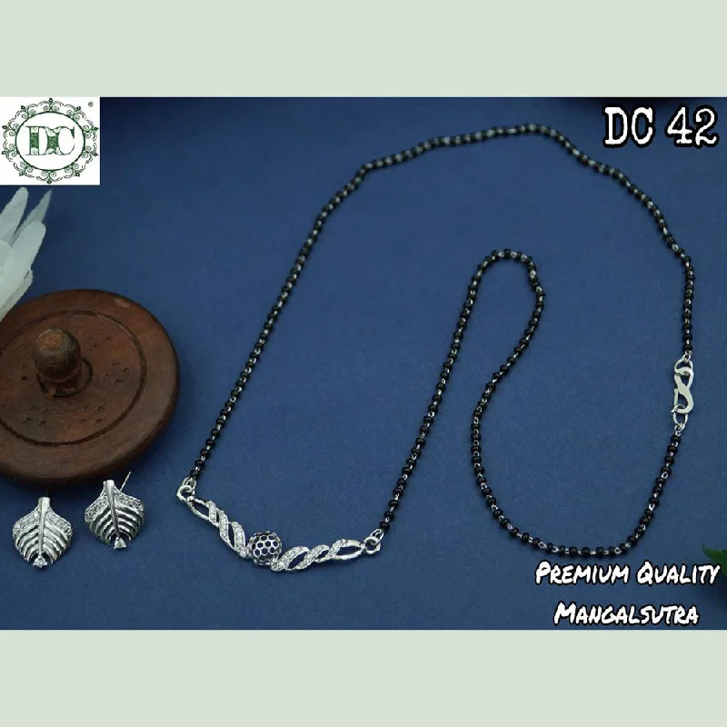 Special Jewelry Deals – Upgrade Your Collection Diksha Collection Silver Plated Mangalsutra