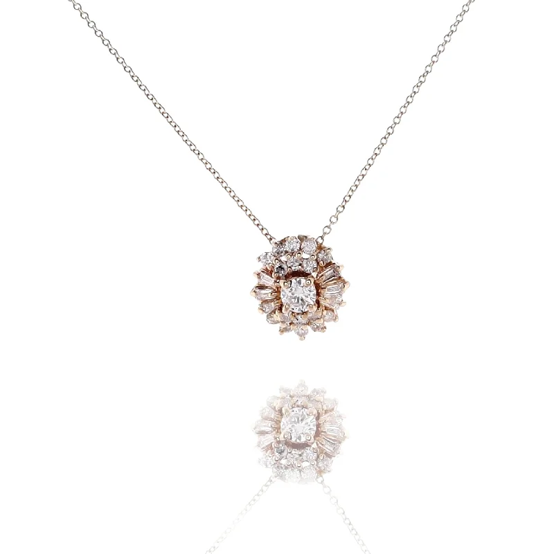 Personalized Jewelry Sale – Unique Pieces At Great Prices Estate 14 Karat Yellow Gold Diamond Pendant on 18" Chain Necklace